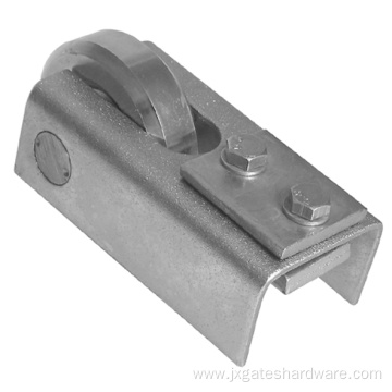 Zinc plated cantilever ate guide wheel roller